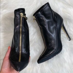 Black Bebe booties